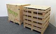 reusable particle board crate
