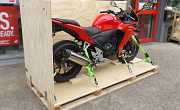 Motorcycle crate easy assembly