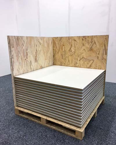 Standard exhibition flooring crate